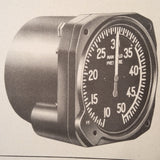 1945 Eclipse Pioneer Manifold Pressure Gauge D-9 Service Overhaul & Parts Manual.