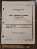 U.S, Gauge Direct Indicating Manifold PSI Gauge Type D-17 Overhaul Manual.