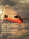 Learjet 20 Series,  23, 24, 24B & 25 Pilot Training Manual.