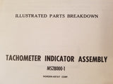1957 Norden-Ketay Tachometer MS28000-1 Parts Manual.