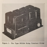 1954 Minneapolis-Honeywell RG15A Relay Totalizer Group Parts Manual.