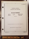 1960 Pioneer-Central Fuel Flow Transmitter 9117-16-A1, J-7 Parts Manual.