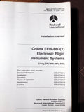 Collins EFIS-86D(2) Install Manual for Electronic Flight Instrument Systems using DPU-86K/MPU-86K
