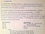 Narco UGR-3 Glideslope Install Manual.