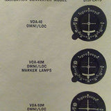 Narco VOA-40 and VOA-50 Nav Indicator Install Manual.