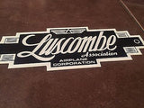 New 6.25" Luscombe Association Sticker.