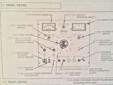 HIpotronics Power Supply Model 801-1000 Operation & Service Manual.