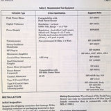 Hewlett Packard HP 84811A Peak Power Sensor Operator & Service Manual.