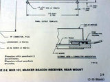 Narco Marker Beacon MKR 101 Install Manual.