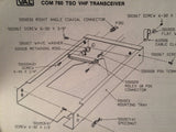 VAL Com 760 TSO VHF Install & Owner's Manual.