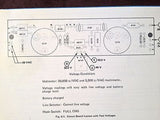 Tektronix 1106 Battery Pack Operation & Service Manual.