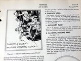 Chandler-Evans Hydro-Metering Carburetor 58CPB-4 Overhaul Service Parts Test Manual.  Circa 1944.