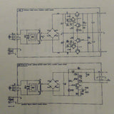 Hewlett Packard HP 204C Oscillator Operator & Service Manual.