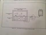 Hewlett Packard HP 427A Voltmeter Operating & Service Booklet.