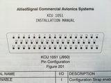 King KCU-1051 Control Display install manual.