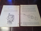 Cessna 12 Volt Alternator Charging System 52 Amp Service Parts Manual.