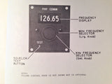 King KFS-590B Comm Control Install Manual.