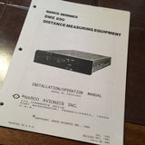 Narco DME-890 Install Manual.