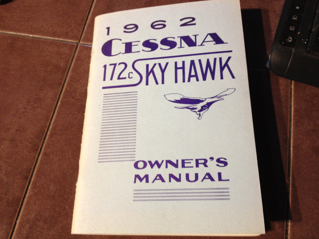 1962 Cessna 172 Owner's Manual.