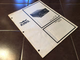 King KX 160 Nav Com Install manual. for sn 9,999 and below.