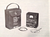 Bendix Ignition Primary Harness Tester Kit Service & Parts Booklet 11-9700 & 11-9575. Circa 1972.