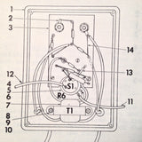 Bendix Ignition Primary Harness Tester Kit Service & Parts Booklet 11-9700 & 11-9575. Circa 1972.