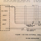 King KX-150A, 14volt Install Manual.