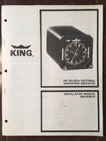 King KPI-551 & KPI-551A Pictorial Nav Indicator Install Manual.