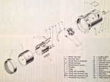 1945 Eclipse-Pioneer Retracting Units 1061, 1063, 1064 & 1065 Ops, OHC & Parts Manual.