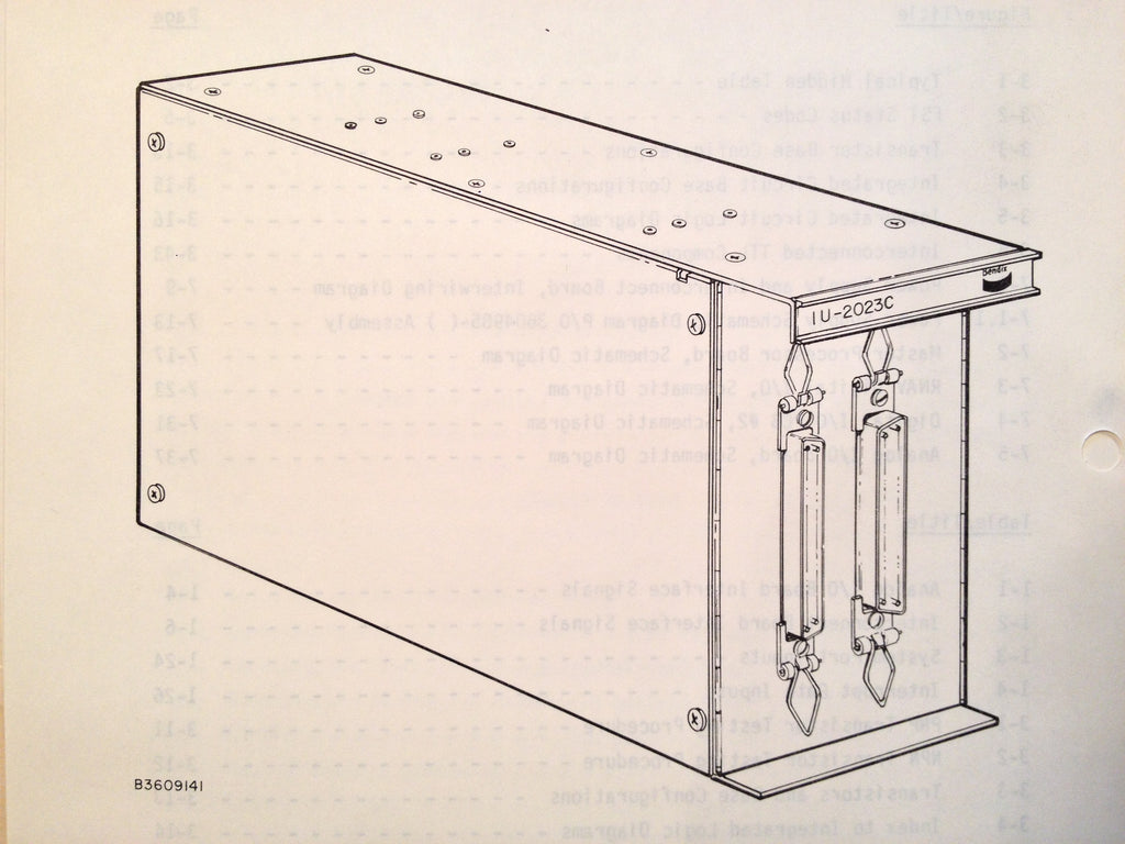 Bendix IU-2023C Install, Service & Parts Manual.