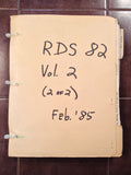 Bendix RDS-82, RS-181A, IN-182A Service & Parts Manual.