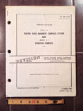 1947 1958 Sperry J-1 Slaved Gyro Compass System & C-2 Gyrosyn Compass Parts Manual.