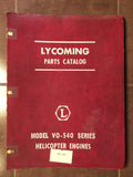 Lycoming VO-540 Parts Manual.