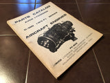 AVCO Lycoming O-320 WCF Wide Cylinder Flange Engine Parts Manual.