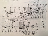 Lycoming O-320 WCF Wide Cylinder Flange Engine Parts Manual.
