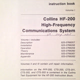 Collins HF-200 Install Manual.
