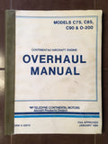 Continental C-75, C-85, C-90 & O-200 Overhaul Manual.