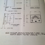 Edo-Aire R-552 & R-662 Nav Receiver Install, Service & Parts Manual.