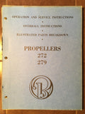 Beechcraft 272 & 279 Propellers Service, Overhaul & Parts Manual.