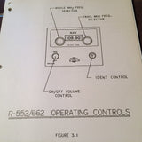 Edo-Aire R-552 & R-662 Nav Receiver Install, Service & Parts Manual.