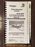 Cessna Citation XLS, Model 560XL Emergency Abnormal Procedure Checklist.