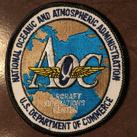 3" National Oceanic & Atmospheric Adm. Sewable Patch.