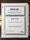 Bendix/King KFS 579A Nav Tacan Controller Service & Parts Manual.