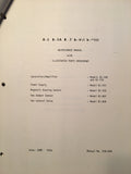 Brittain B-5, B-5A, B-7, B-VII and B-VIII Service & Parts Manual.