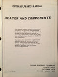 Cessna Heater and Components Service Manual