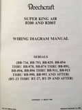 Beechcraft Super King Air B200 & B200T Wiring Manual.