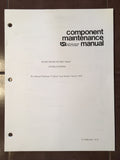 LSI Lear Siegler Rotary Pump RG34720A Component Maintenance Manual.