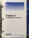SimuFlite Citation V Cockpit Reference Handbook.