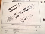 1955 Kollsman 1559C-4-06 Tachometer Parts Manual.