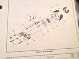 1955 Kollsman 1559C-4-06 Tachometer Parts Manual.